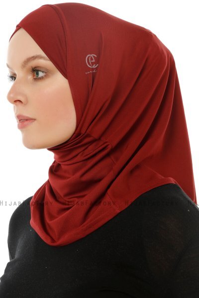 Micro Cross - Hijab One-Piece Bordeaux