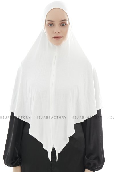 Ajda - Hijab Zip Crème