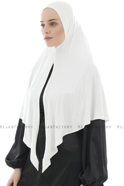 Ajda - Hijab Zip Crème