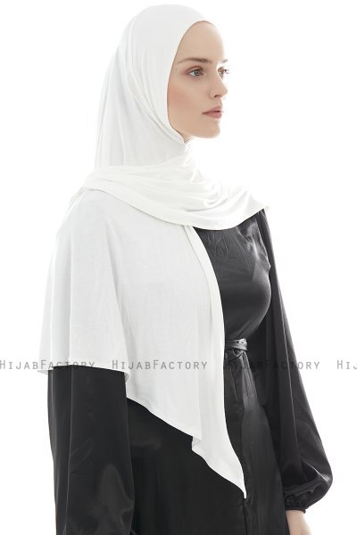 Ajda - Hijab Zip Crème
