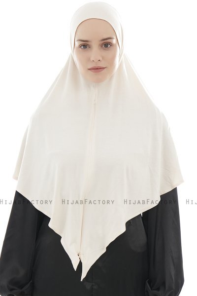 Ajda - Hijab Zip Beige
