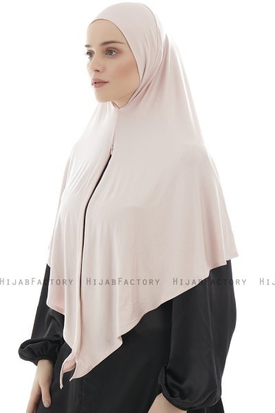 Ajda - Hijab Zip Vieux Rose