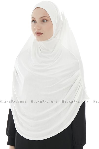 Roxelana - Hijab Al Amira Crème Longue