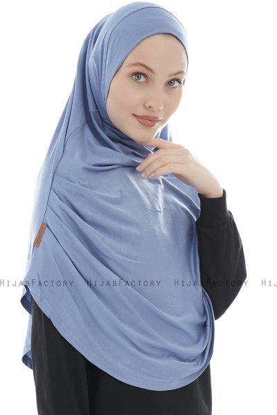 Roxelana - Hijab Al Amira Indigo Longue