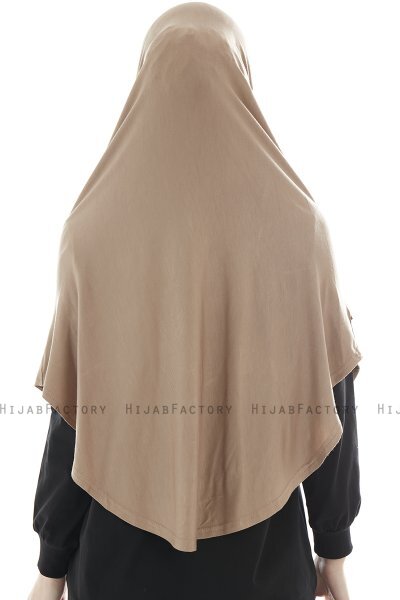 Roxelana - Hijab Al Amira Marron Clair Longue
