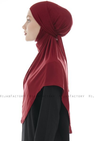 Sefa - Hijab Al Amira Bordeaux One-Piece