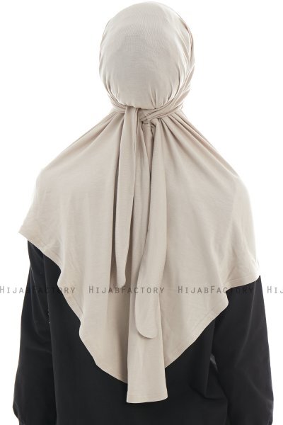 Sefa - Hijab Al Amira Taupe Clair One-Piece