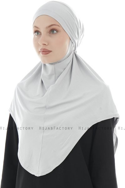 Sefa - Hijab Al Amira Gris Clair One-Piece
