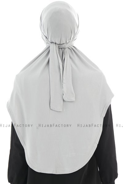 Sefa - Hijab Al Amira Gris Clair One-Piece