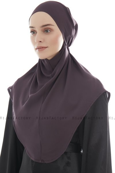Ebrar - Hijab Al Amira Crepe Chiffon Violet