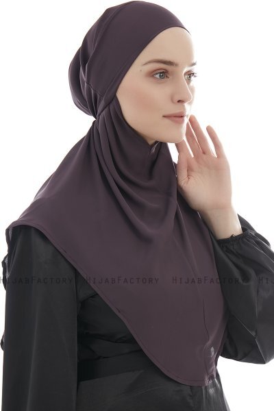 Ebrar - Hijab Al Amira Crepe Chiffon Violet