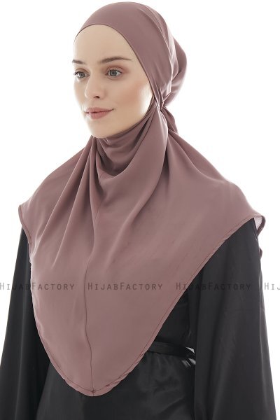 Ebrar - Hijab Al Amira Crepe Chiffon Prune