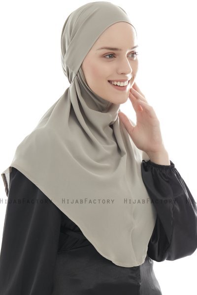 Ebrar - Hijab Al Amira Crepe Chiffon Sand 