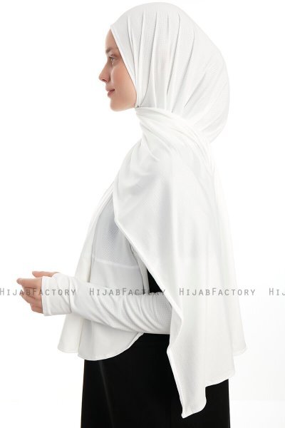 Azize - Pro Scarf Sport Hijab Set Crème
