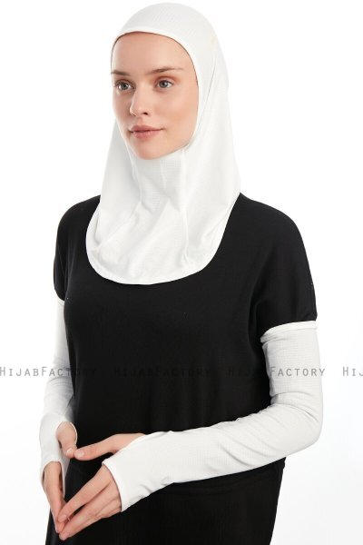 Bayda - Pro Sport Hijab Set Crème