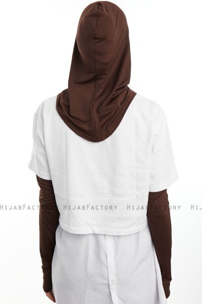 Bayda - Pro Sport Hijab Set Marron