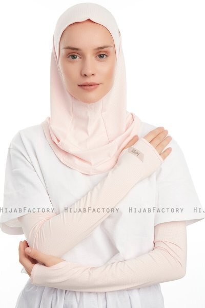Bayda - Pro Sport Hijab Set Vieux Rose