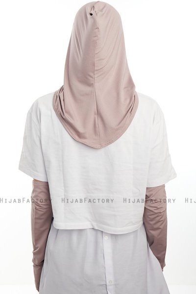 Bayda - Pro Sport Hijab Set Gris Pierre