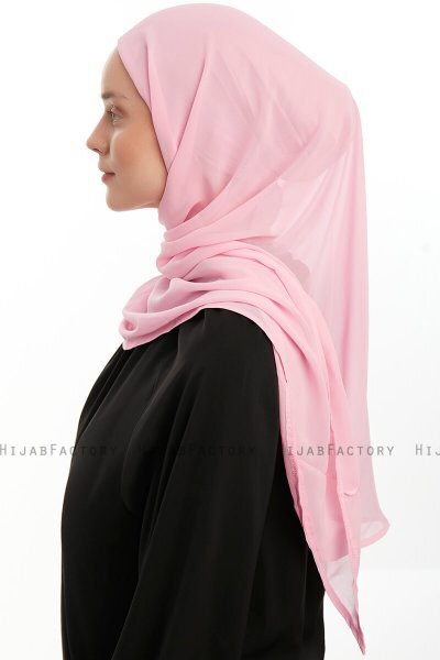 Sahar - Hijab Chiffon One Piece Rose