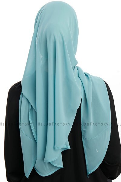 Sahar - Hijab Chiffon One Piece Mint