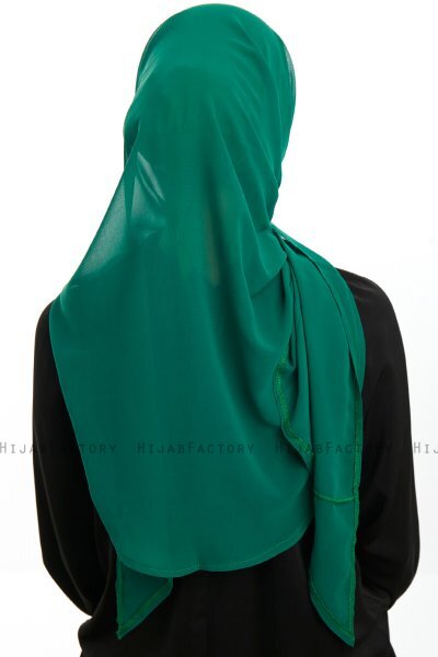Sahar - Hijab Chiffon One Piece Forest