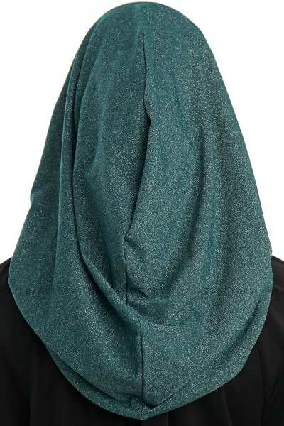 Taliah - Hijab One Piece Vert Foncé