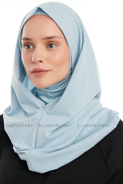 Taliah - Hijab One Piece Bleu Clair