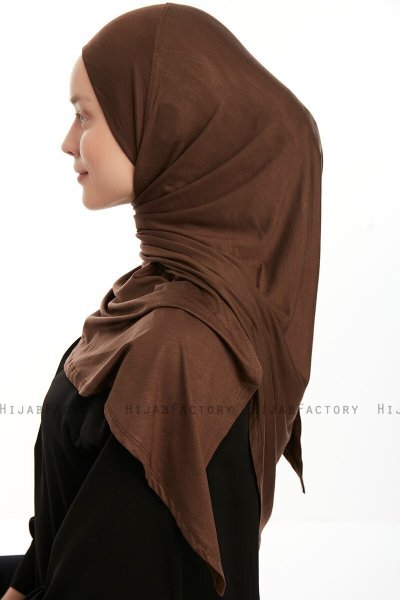 Vesile - Hijab One-Piece Marron