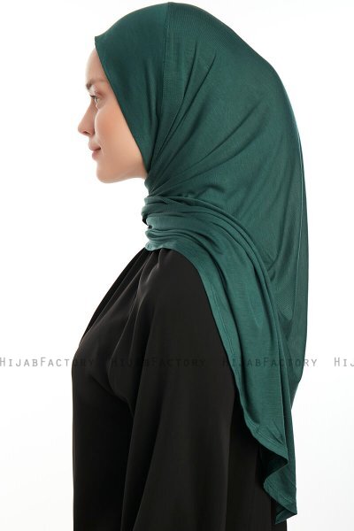 Vesile - Hijab One-Piece Vert Foncé