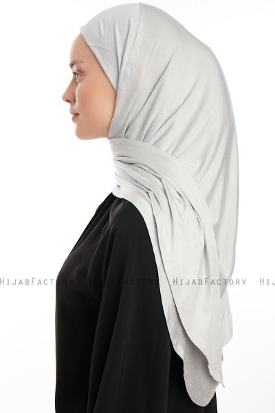 Vesile - Hijab One-Piece Gris Clair