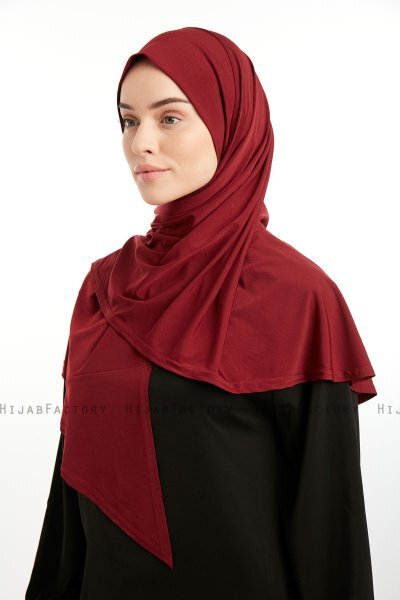 Nermin - Sandy Scarfs Hijab Bordeaux