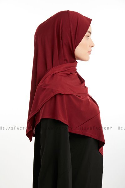 Nermin - Sandy Scarfs Hijab Bordeaux