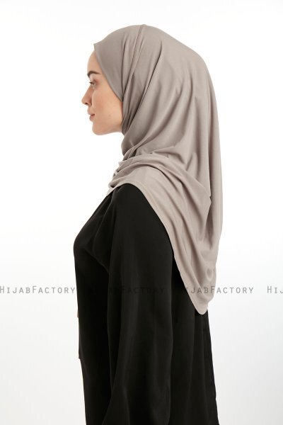 Nermin - Sandy Scarfs Hijab Taupe Foncé