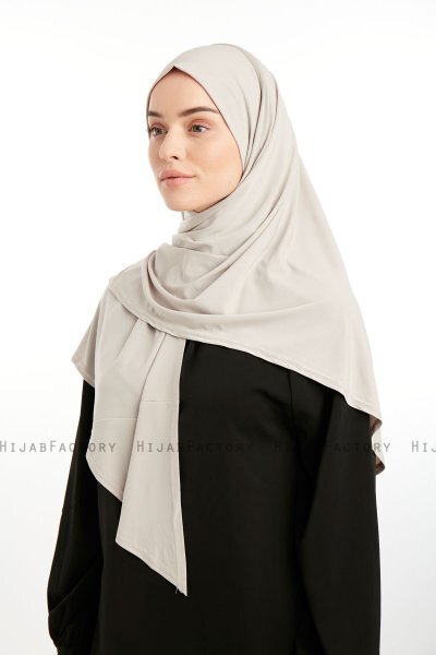 Nermin - Sandy Scarfs Hijab Taupe Clair