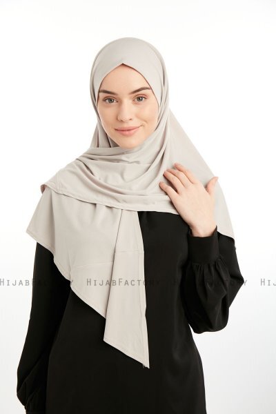 Nermin - Sandy Scarfs Hijab Taupe Clair