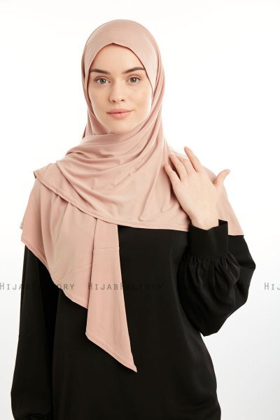 Nermin - Sandy Scarfs Hijab Saumon