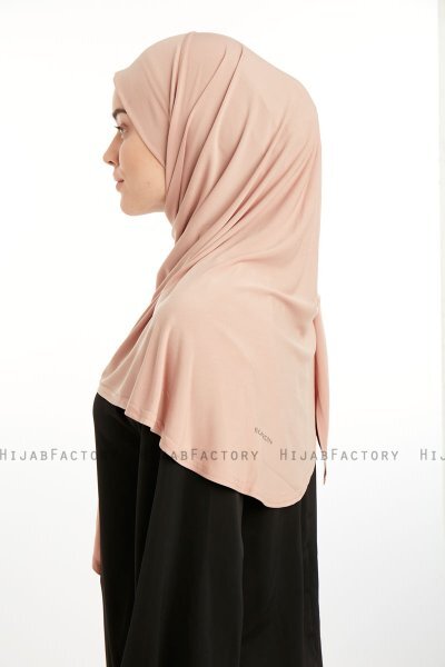 Nermin - Sandy Scarfs Hijab Saumon