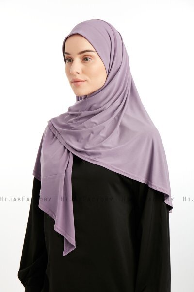 Nermin - Sandy Scarfs Hijab Violet Foncé