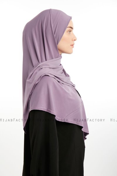 Nermin - Sandy Scarfs Hijab Violet Foncé