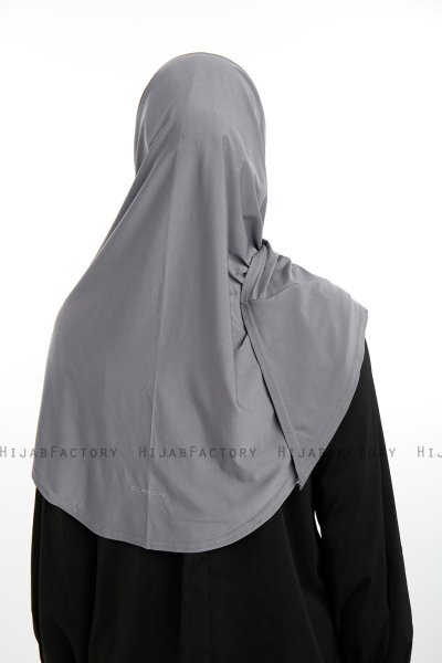Nermin - Sandy Scarfs Hijab Gris Foncé