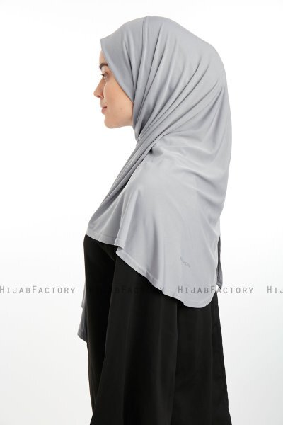 Nermin - Sandy Scarfs Hijab Gris Clair