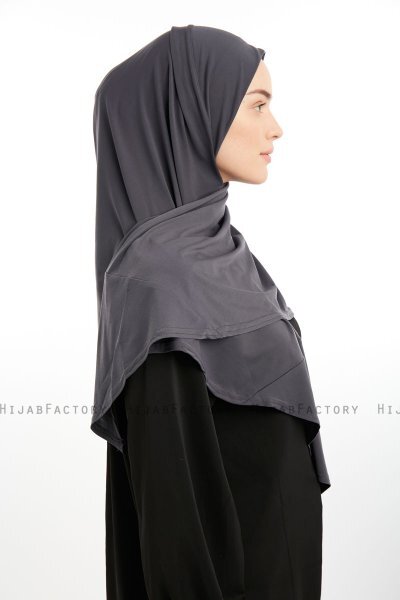 Nermin - Sandy Scarfs Hijab Anthracite