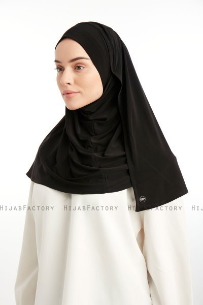 Ilay - Sandy Turban Hijab Noir