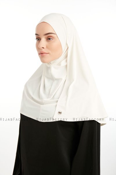 Ilay - Sandy Turban Hijab Crème