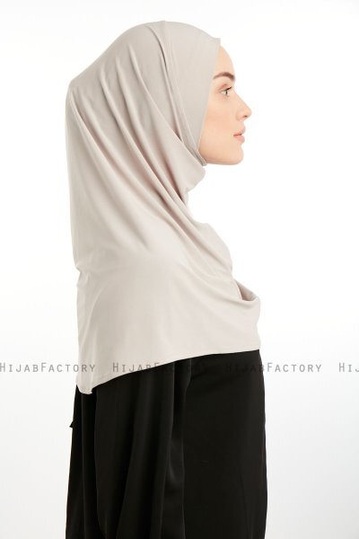 Ilay - Sandy Turban Hijab Taupe Clair