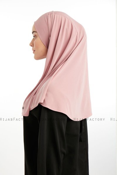 Ilay - Sandy Turban Hijab Vieux Rose