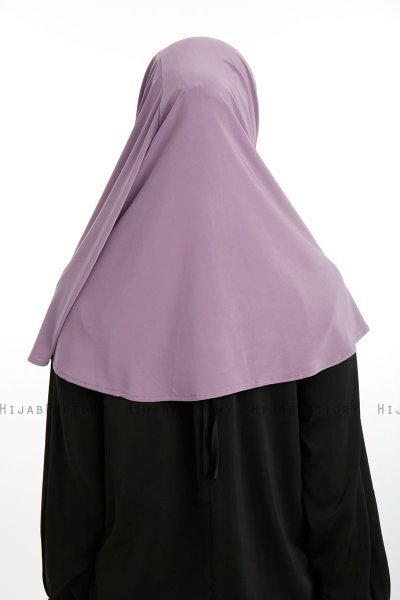 Ilay - Sandy Turban Hijab Violet Foncé