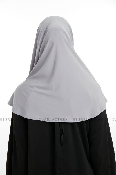 Ilay - Sandy Turban Hijab Gris Clair