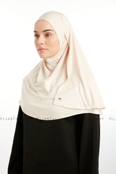 Feriha - HIjab Turban Viscose Taupe Clair