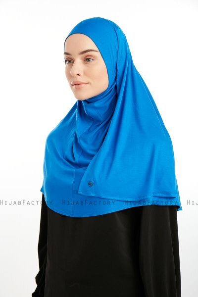 Feriha - HIjab Turban Viscose Bleu